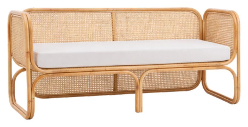 Pidie Rattan Double Sofa