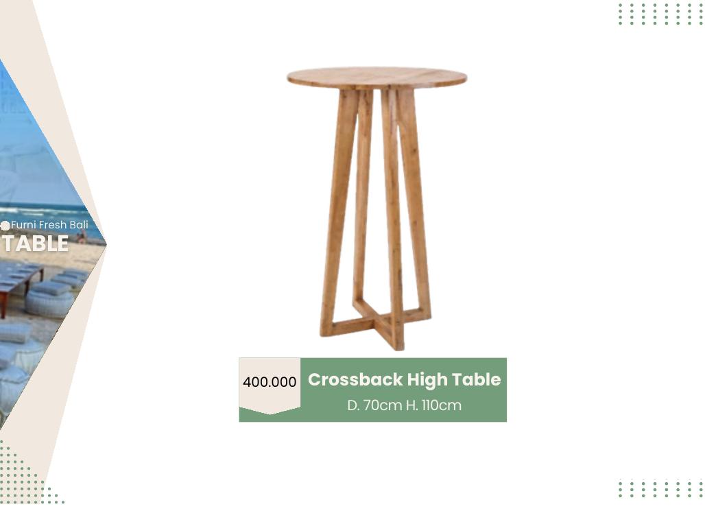 Crossback High Table