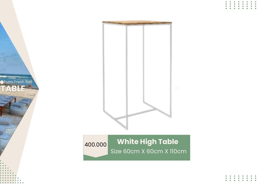 White High Table
