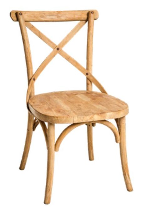 Natural Crossback Chair