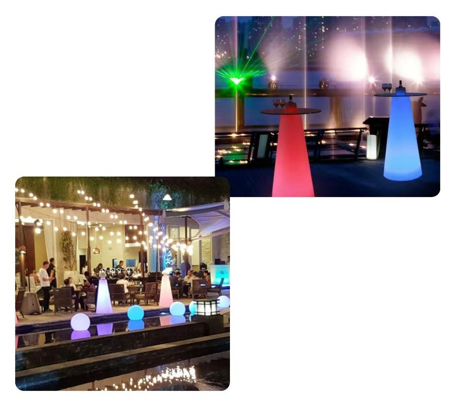 LED Cocktail Table